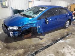 Honda salvage cars for sale: 2013 Honda Civic LX