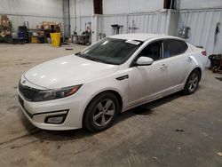 KIA Optima salvage cars for sale: 2015 KIA Optima LX