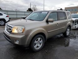 2011 Honda Pilot EXL en venta en Littleton, CO