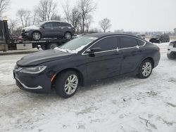 Salvage cars for sale from Copart Cicero, IN: 2015 Chrysler 200 Limited