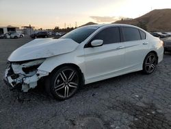 Honda Accord salvage cars for sale: 2017 Honda Accord Sport