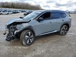 Nissan salvage cars for sale: 2023 Nissan Rogue Platinum