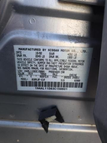 2003 Nissan Altima Base