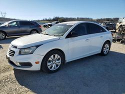 Chevrolet salvage cars for sale: 2016 Chevrolet Cruze Limited LS