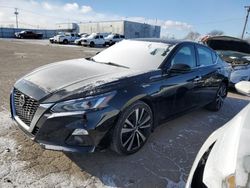 Nissan Altima salvage cars for sale: 2021 Nissan Altima Platinum