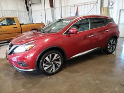 Nissan Murano salvage cars for sale: 2015 Nissan Murano S