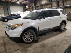 Ford Explorer salvage cars for sale: 2015 Ford Explorer XLT