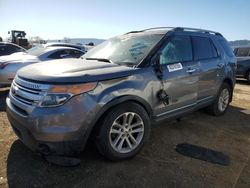 Ford Explorer xlt salvage cars for sale: 2012 Ford Explorer XLT