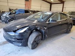 Salvage cars for sale from Copart San Antonio, TX: 2018 Tesla Model 3