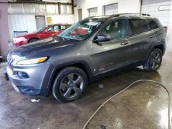 Salvage cars for sale from Copart Chicago Heights, IL: 2016 Jeep Cherokee Latitude