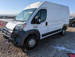 Dodge salvage cars for sale: 2018 Dodge RAM Promaster 2500 2500 High