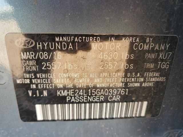 2016 Hyundai Sonata Hybrid