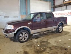 Ford f-150 salvage cars for sale: 2008 Ford F150 Supercrew