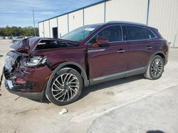 Lincoln Nautilus salvage cars for sale: 2020 Lincoln Nautilus Reserve