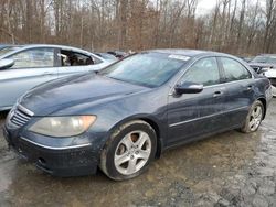 Acura salvage cars for sale: 2006 Acura RL