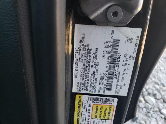 2016 Ford Fusion Titanium Phev