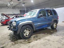 Jeep Liberty Sport salvage cars for sale: 2004 Jeep Liberty Sport