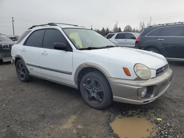 2002 Subaru Impreza Outback Sport