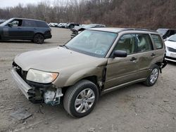 Subaru salvage cars for sale: 2008 Subaru Forester 2.5X