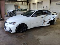 Salvage cars for sale from Copart Chicago Heights, IL: 2018 Lexus IS 350