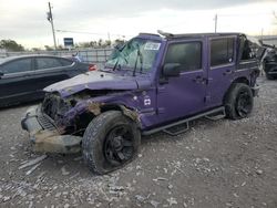 Jeep salvage cars for sale: 2017 Jeep Wrangler Unlimited Sport