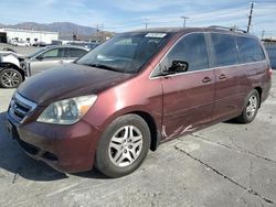 Salvage cars for sale from Copart Sun Valley, CA: 2007 Honda Odyssey EXL