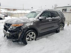 Ford Explorer salvage cars for sale: 2013 Ford Explorer Limited