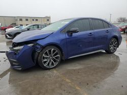 Toyota Corolla salvage cars for sale: 2021 Toyota Corolla SE