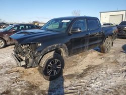 Salvage cars for sale from Copart Kansas City, KS: 2018 Toyota Tacoma Double Cab
