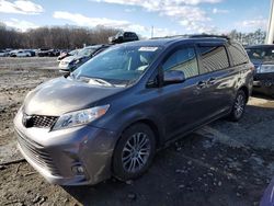 Toyota Sienna xle salvage cars for sale: 2018 Toyota Sienna XLE