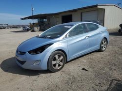 Hyundai salvage cars for sale: 2012 Hyundai Elantra GLS