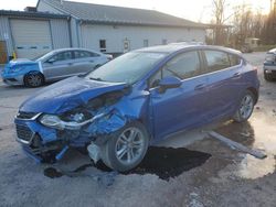 Salvage cars for sale from Copart York Haven, PA: 2017 Chevrolet Cruze LT