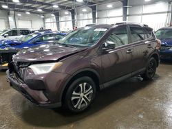 Toyota rav4 salvage cars for sale: 2017 Toyota Rav4 LE