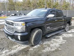 Chevrolet Silverado k1500 High Coun salvage cars for sale: 2016 Chevrolet Silverado K1500 High Country