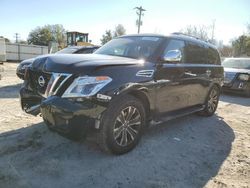 Nissan salvage cars for sale: 2018 Nissan Armada SV