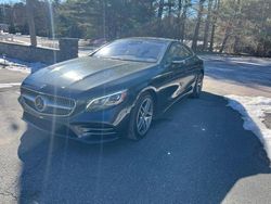 Mercedes-Benz s-Class salvage cars for sale: 2019 Mercedes-Benz S 560 4matic