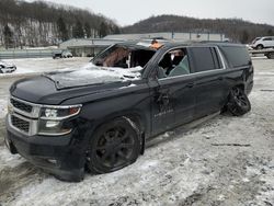 Chevrolet Suburban salvage cars for sale: 2015 Chevrolet Suburban K1500 LT