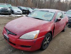 Honda Accord Vehiculos salvage en venta: 2005 Honda Accord EX