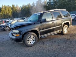 Chevrolet Tahoe salvage cars for sale: 2002 Chevrolet Tahoe K1500