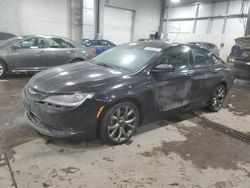 Chrysler 200 Vehiculos salvage en venta: 2015 Chrysler 200 S