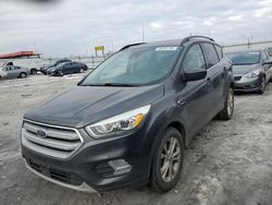 Ford Escape sel salvage cars for sale: 2018 Ford Escape SEL