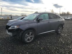 Lexus rx350 salvage cars for sale: 2015 Lexus RX 350 Base