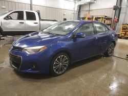 Toyota Corolla l Vehiculos salvage en venta: 2014 Toyota Corolla L