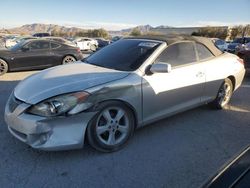 Toyota salvage cars for sale: 2004 Toyota Camry Solara SE