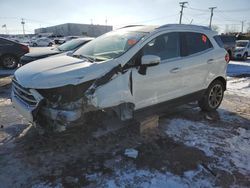 Salvage cars for sale from Copart Chicago Heights, IL: 2021 Ford Ecosport Titanium