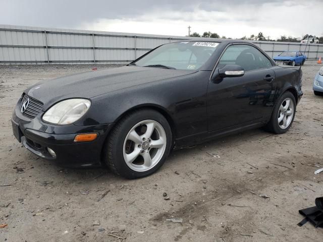 2002 Mercedes-Benz SLK 320