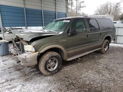 Ford Excursion salvage cars for sale: 2003 Ford Excursion Eddie Bauer