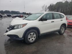 Salvage cars for sale from Copart Dunn, NC: 2014 Honda CR-V LX