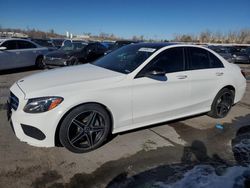 Mercedes-Benz Vehiculos salvage en venta: 2018 Mercedes-Benz C 300 4matic