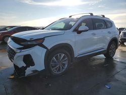 Hyundai Santa fe Vehiculos salvage en venta: 2020 Hyundai Santa FE SEL